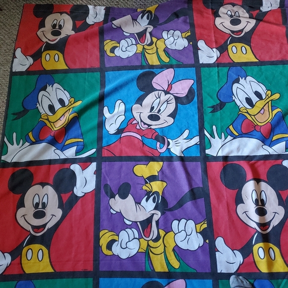 Mickey Mouse Friends Vintage Double Bed Sheet Set - Picture 15 of 16